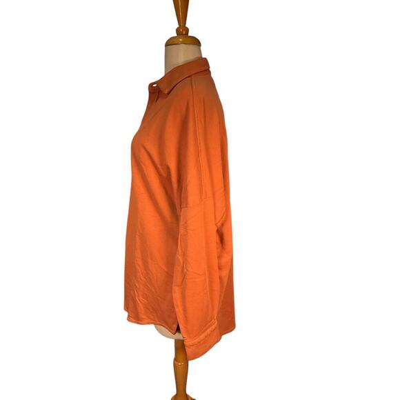 NWT Revolve Lanston Copper Oversized Button Down Sweater Size Large Long Sleeve - Picture 2 of 11